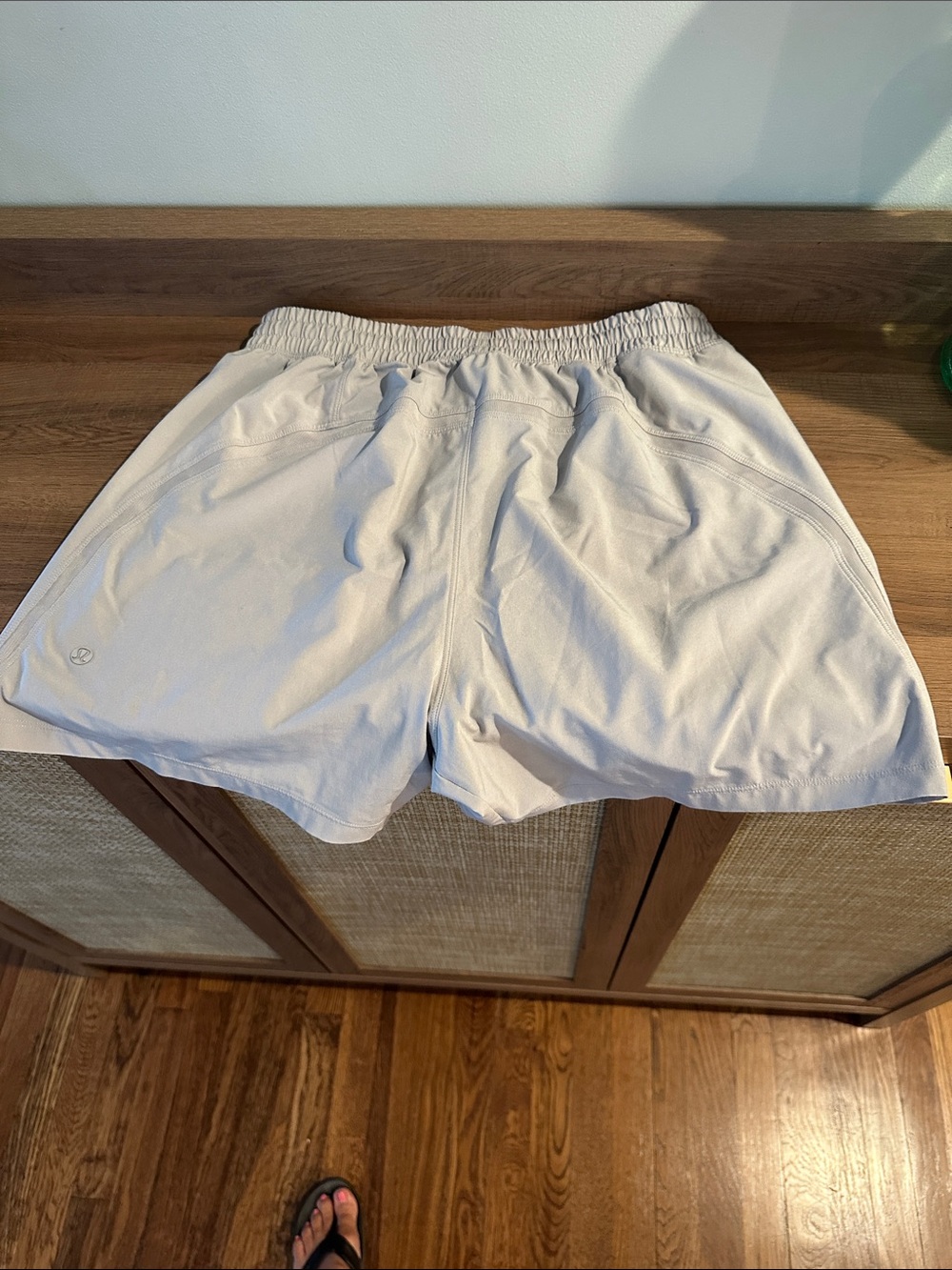 Lululemon Men's Athletic Shorts in Light Gray